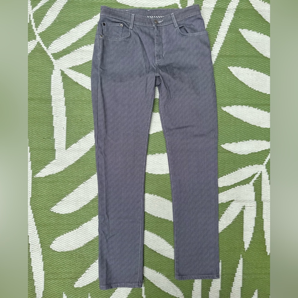 Vintage Black and White Checkered Pants, Edwin (503 Japanese Vintage)